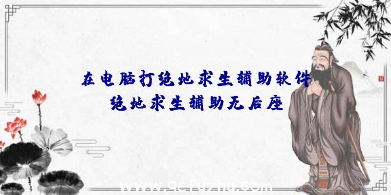 「在电脑打绝地求生辅助软件」|绝地求生辅助无后座